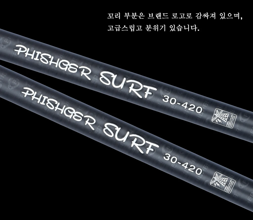 BIUTITU Telescopic Surf Spinning Rod 3.6/4.2/4.5/5.0/5.3m 30T Carbon 80-150g Surfcasting Shore Casting Fishing Pole PHISHGER