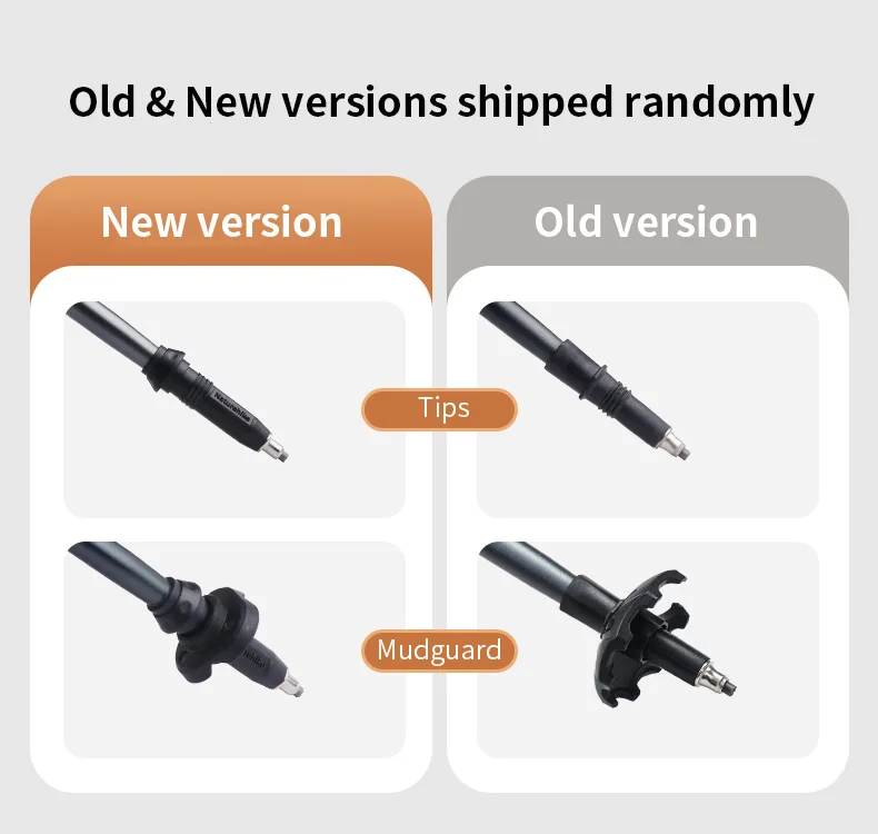 Naturehike Gale UL PRO Trekking Pole Carbon Fiber 7075 Aluminum Alloy Folding Stick Lightweight Outdoor Climbing Walking Sticks