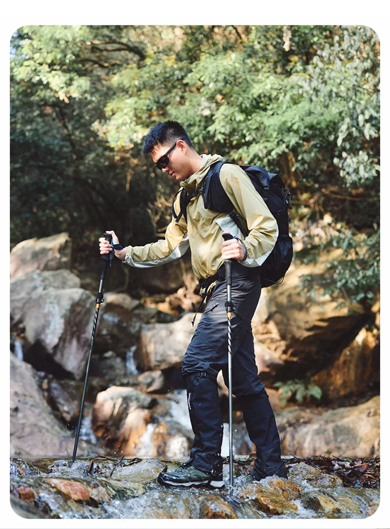Naturehike Gale UL PRO Trekking Pole Carbon Fiber 7075 Aluminum Alloy Folding Stick Lightweight Outdoor Climbing Walking Sticks