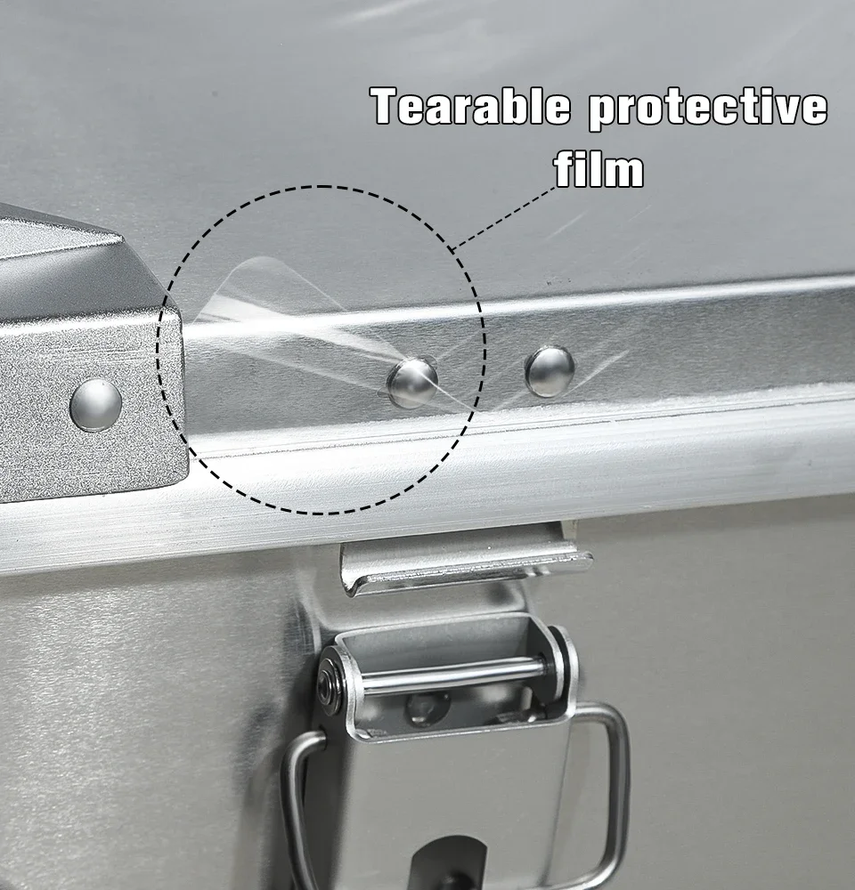 30-80L Camping Picnic Travel Aluminum Alloy Large Capacity Box Accessories Storage Bag Hiking Accessories Outdoor Storage