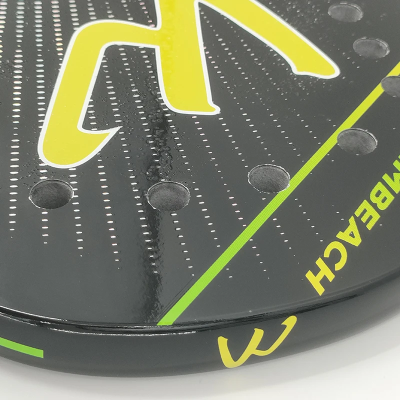 Camewin 3K Beach Tennis Racket Full Carbon Fiber Rough Surface Outdoor Sports Racket For Men Women Adult Tennis Racket The New