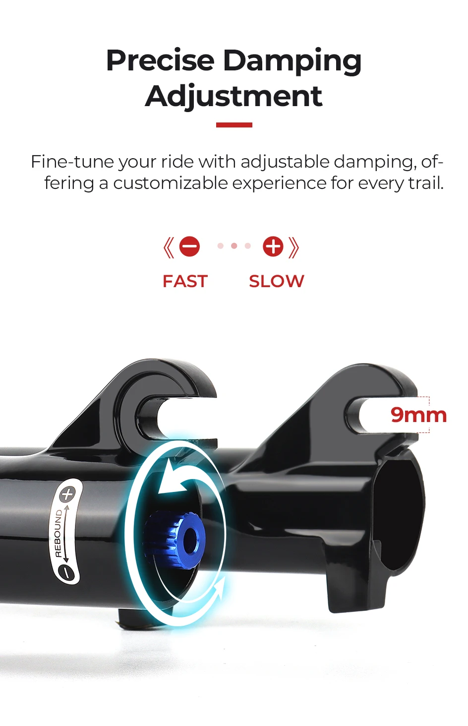 BOLANY MTB Air Fork 26 27.5 29Inch 120mm Travel Air Oil Suspension 9x100mm QR Lightweight Bike Fork R29 Bicycle Accessories Part