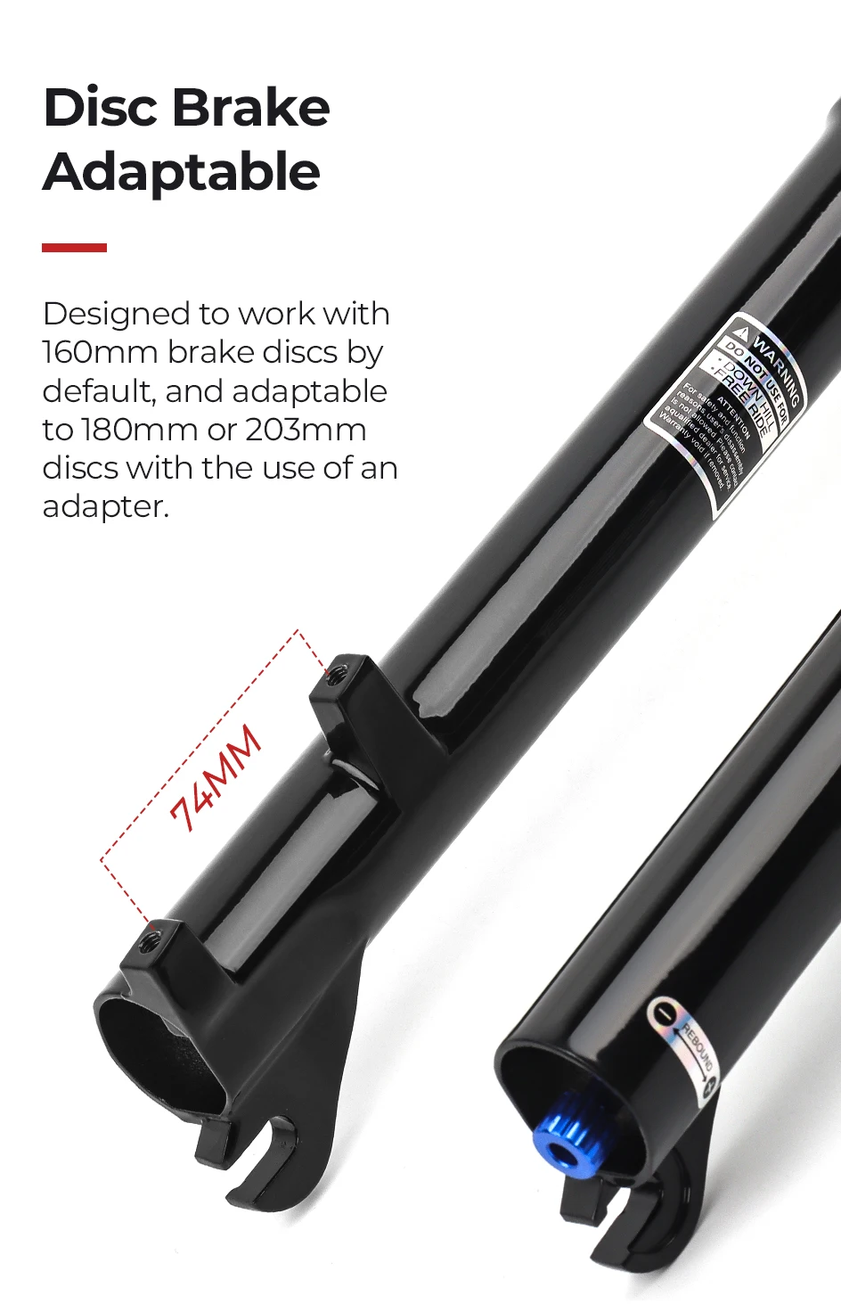 BOLANY MTB Air Fork 26 27.5 29Inch 120mm Travel Air Oil Suspension 9x100mm QR Lightweight Bike Fork R29 Bicycle Accessories Part