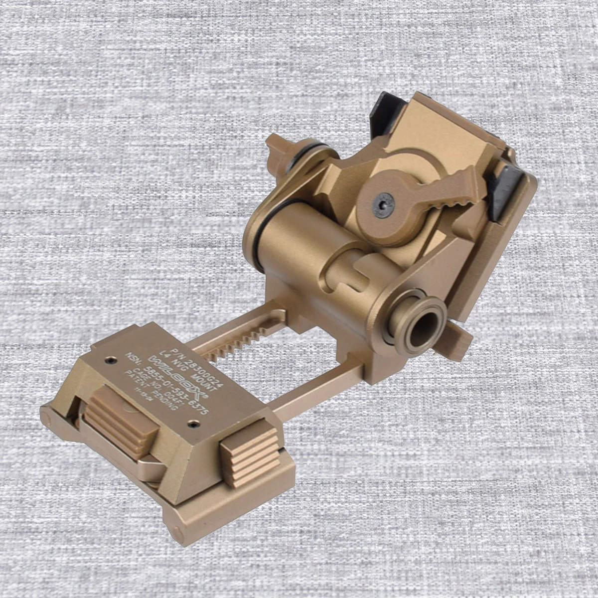 WILCOX Metal L4 G24 L4G24 NVG Mount Helmet Bracket Holder For PVS15 PVS18 GPNVG18Night Vision Goggles J Arm Stent Skip Fast OPS