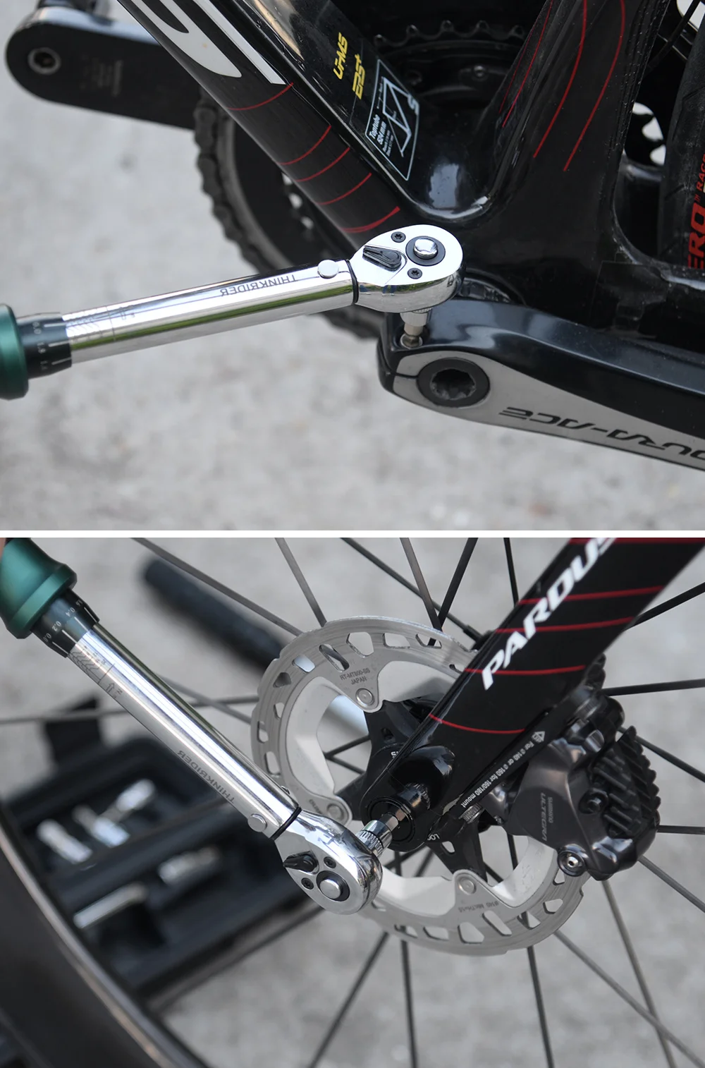 ThinkRider Professional NL-15 Bicycle Bike Torque Wrench Allen Key Tool Socket Spanner Set Kit Cycling Repair Tool Kits