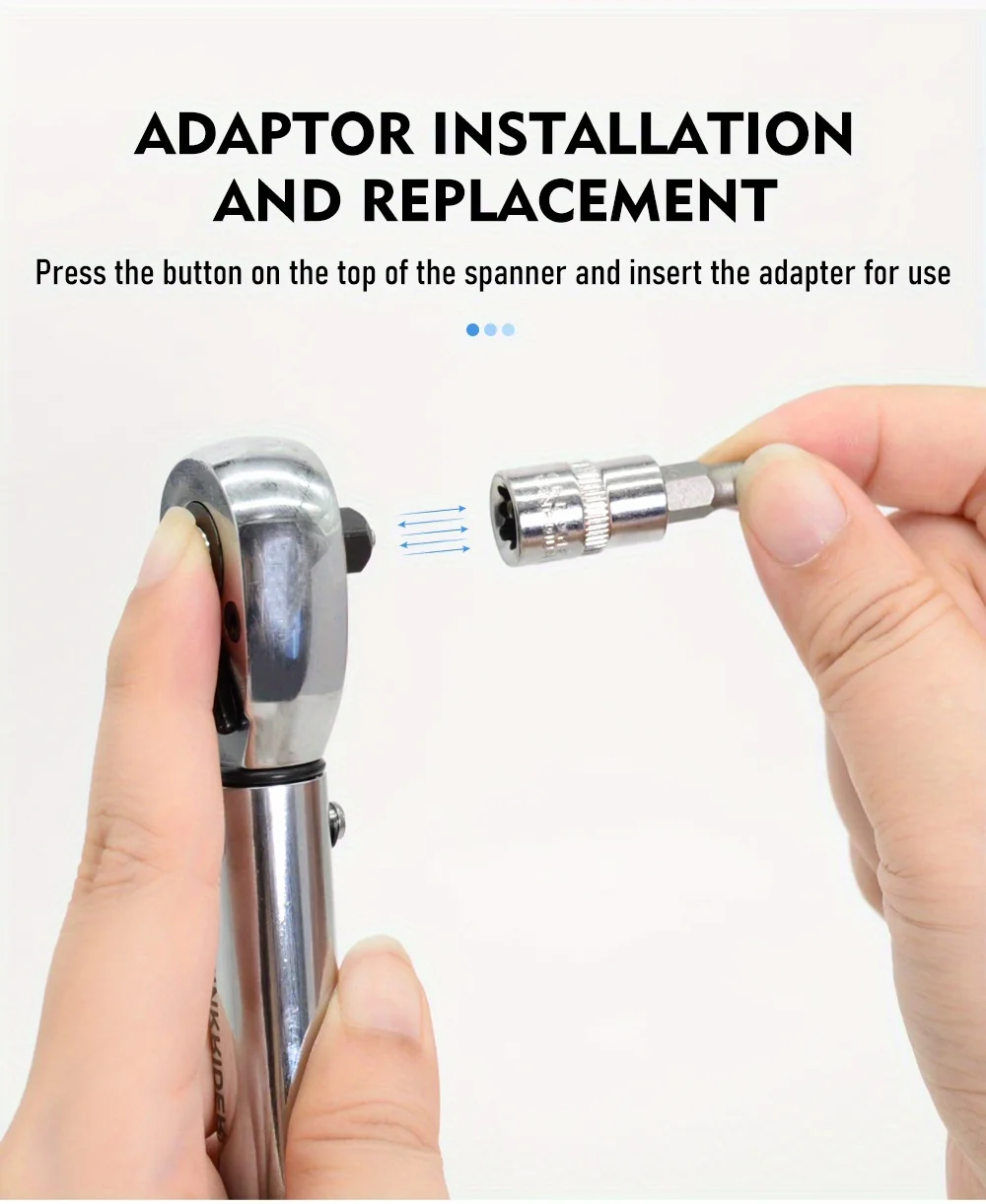 ThinkRider Professional NL-15 Bicycle Bike Torque Wrench Allen Key Tool Socket Spanner Set Kit Cycling Repair Tool Kits
