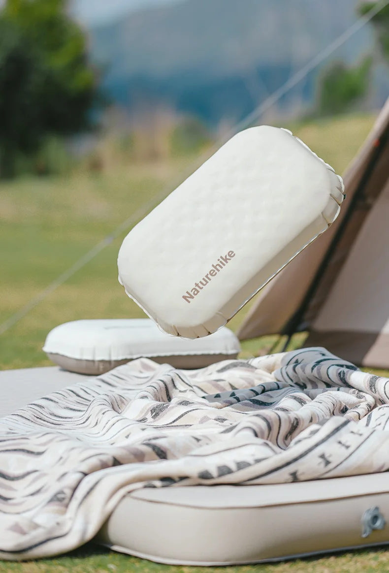 Naturehike Air Pillow Inflatable Pillow Foam Pillow 2 in 1 Waterproof Oilproof Stainproof Adjustable Soft Breathable Camp Travel