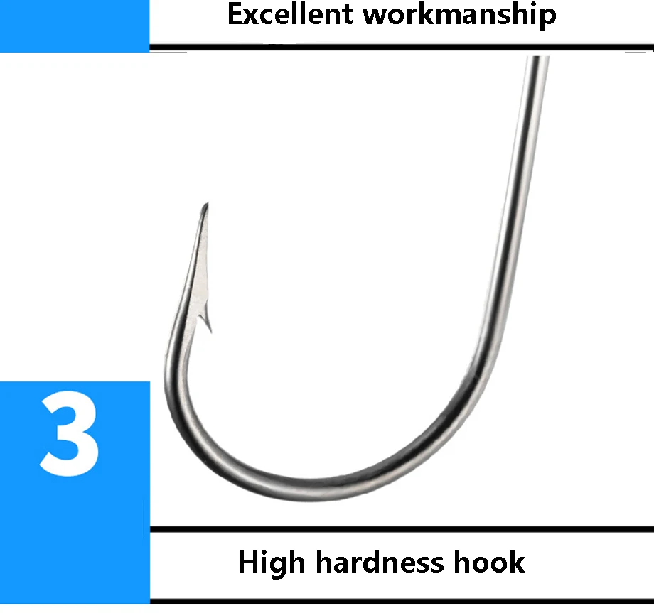 JYJ 1g 3g -20g Fishing rig jig head hook , For Soft Worm Lure Bass Fish Pesca Rockfish Pike Trout Accessories