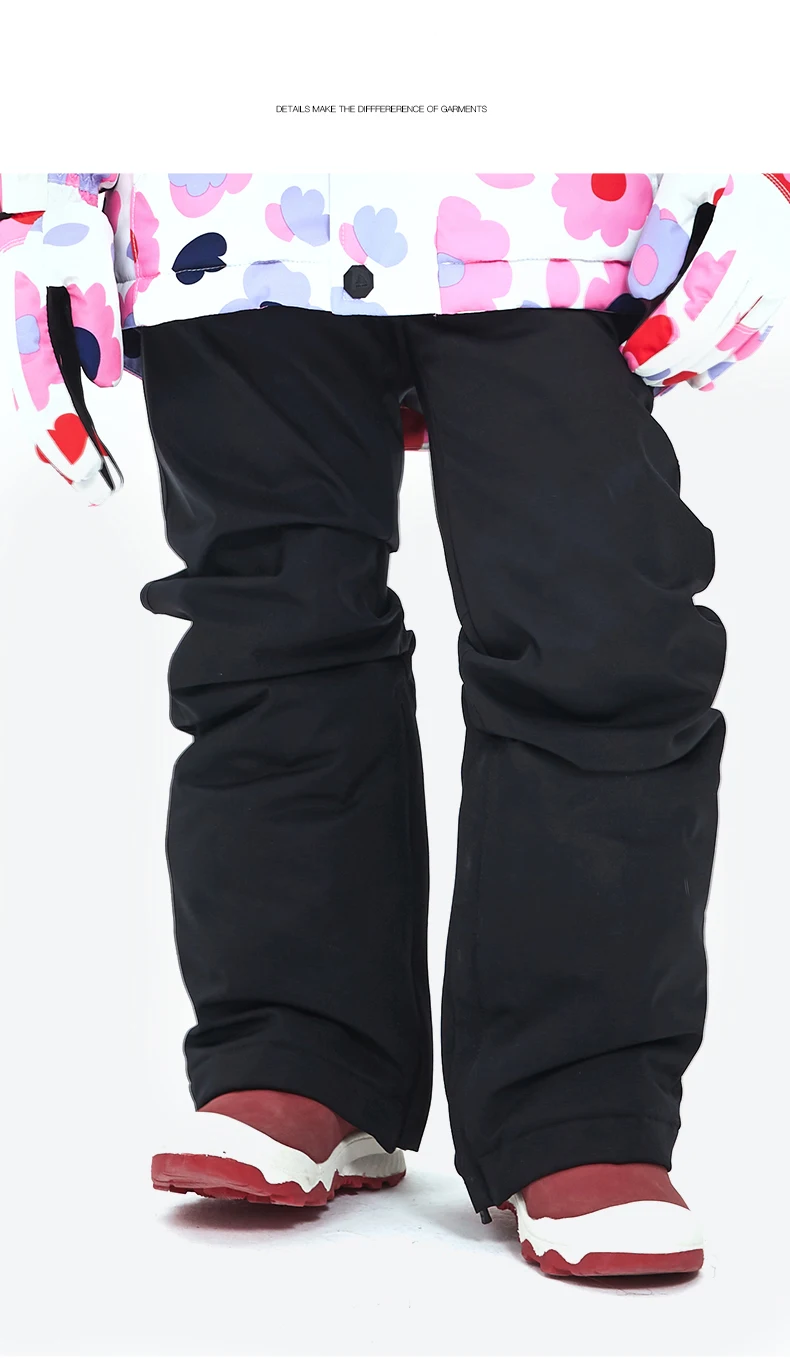 VECTOR Ski Pants Boys Girls Children Outdoor High-quality Windproof, Waterproof and Warm Snow Winter Ski Snowboard Pants Brand