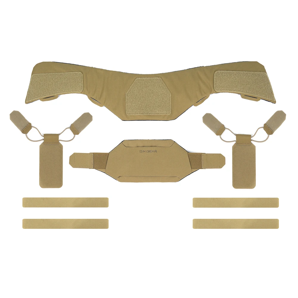 DMGear Tactical Vest Neck Guard Collar Protector for Jpc Avs Fcsk Cpc Hunting Gear Tactical Airsoft Equipment Hunting Accessory