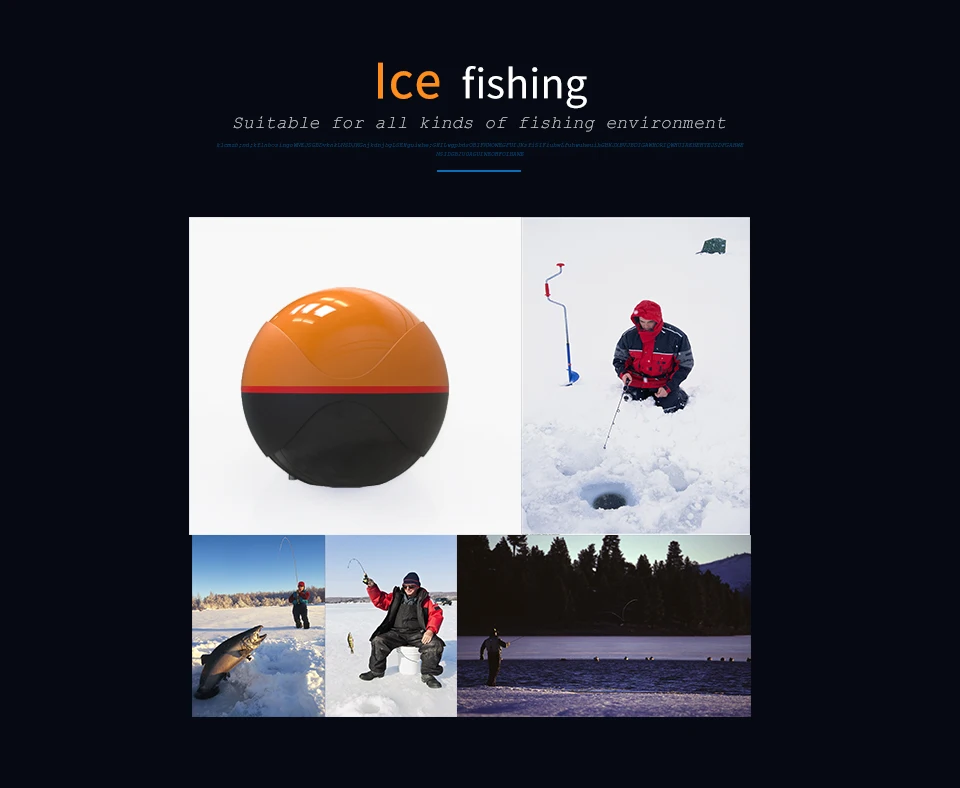 Erchang F68 WIFI Fish Finder 100M Wireless Fishing Sounder Echo Sounder Detect Finder Fishing for Lake Sea Fishing IOS& Android