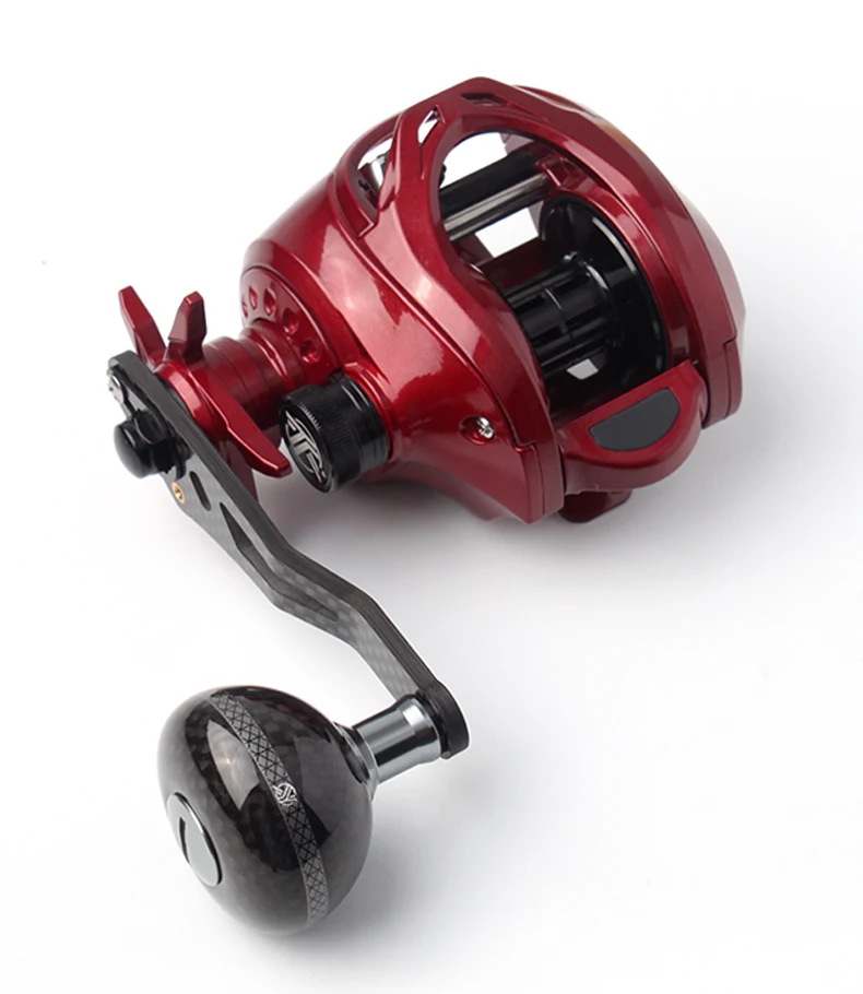 Kawa 1pc Fishing Reel Handle Carbon Fiber Materails Super Light Suit For Shi/D/Ab Series Casting Double Reel Handle AccessoryDIY