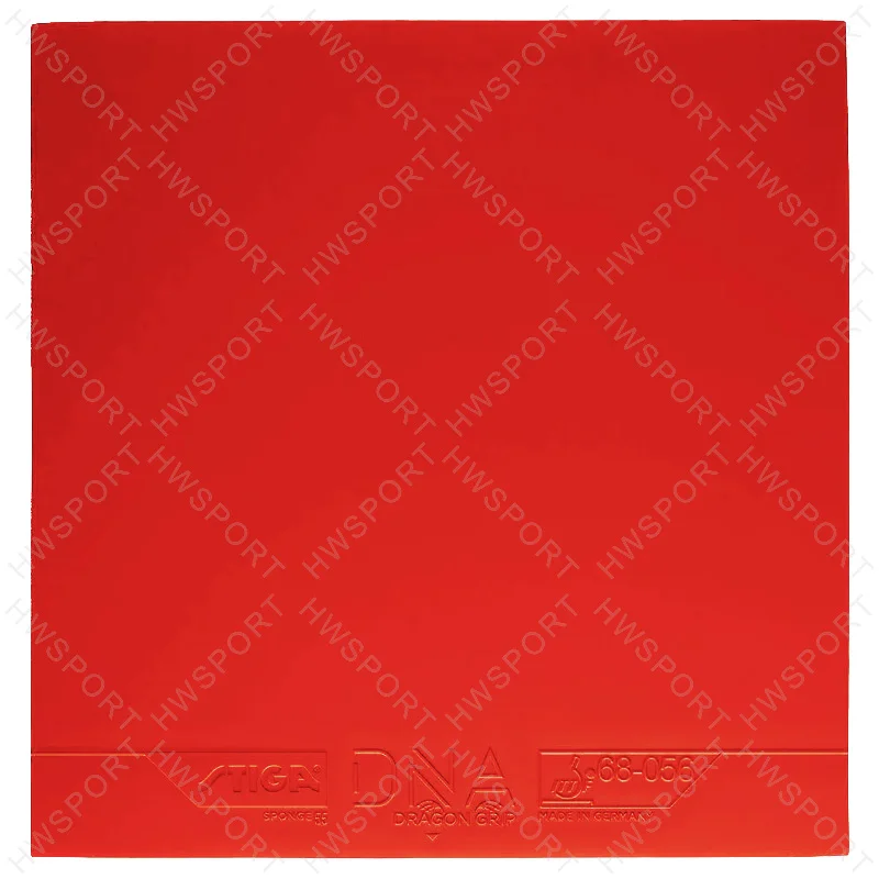 STIGA DNA Dragon Grip Table Tennis Rubber Made In Germany Sticky Ping Pong Rubber Sheet with Pre-tuned Cake Sponge