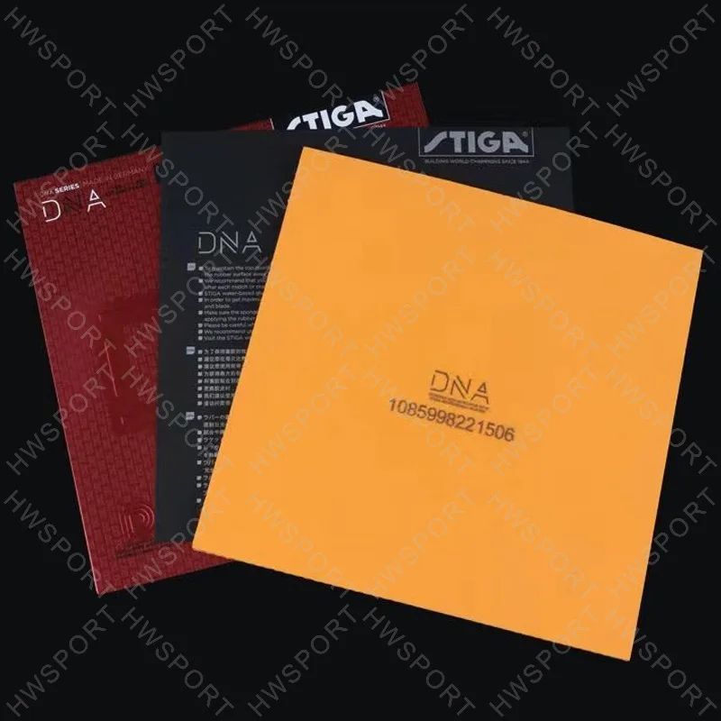 STIGA DNA Dragon Grip Table Tennis Rubber Made In Germany Sticky Ping Pong Rubber Sheet with Pre-tuned Cake Sponge