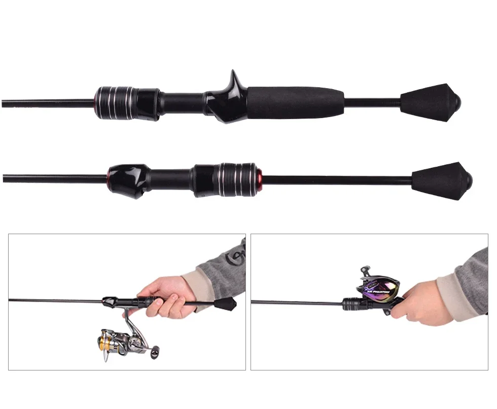 Mavllos Delicacy Trout Spinning Rod Lure 0.6-8g Line 2-6lb Fast Action Light Carbon BFS Casting Rod 2 Tips Bass Fishing Rods