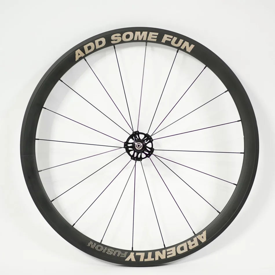 Ardently Fusion Fixed Gear Bike Wheelset 700C Single Speed High Strength Racing Bicycle Wheels ,Bike accessories,40mm,20-24H