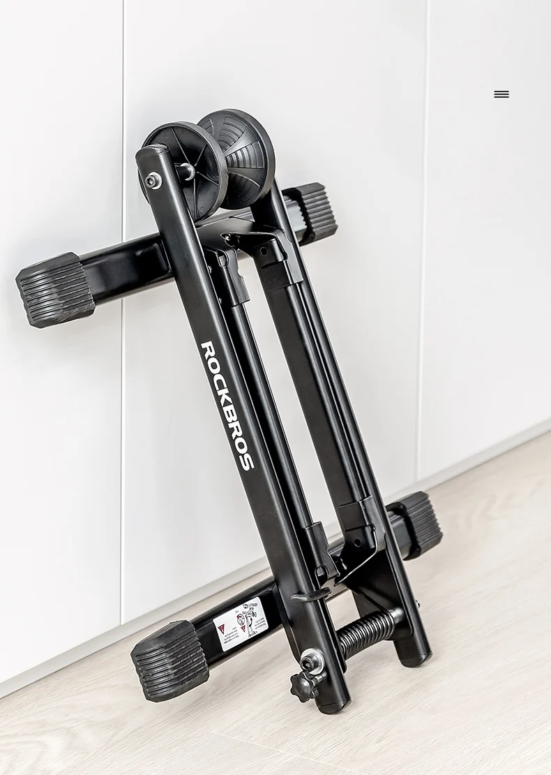 ROCKBROS Bicycle Parking Racks Foldable Indoor Floor Dispaly Stand MTB Road Bike Kick Stander Cycling Repair Support Holder Rack