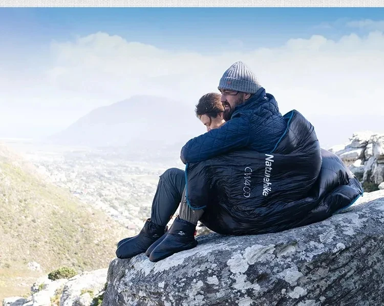 Naturehike Winter Warm Down Shoes Cover Outdoor -15℃~0℃ Waterproof Windproof Goose Duck Down Thermal Feet Cover Unisex Down Boot