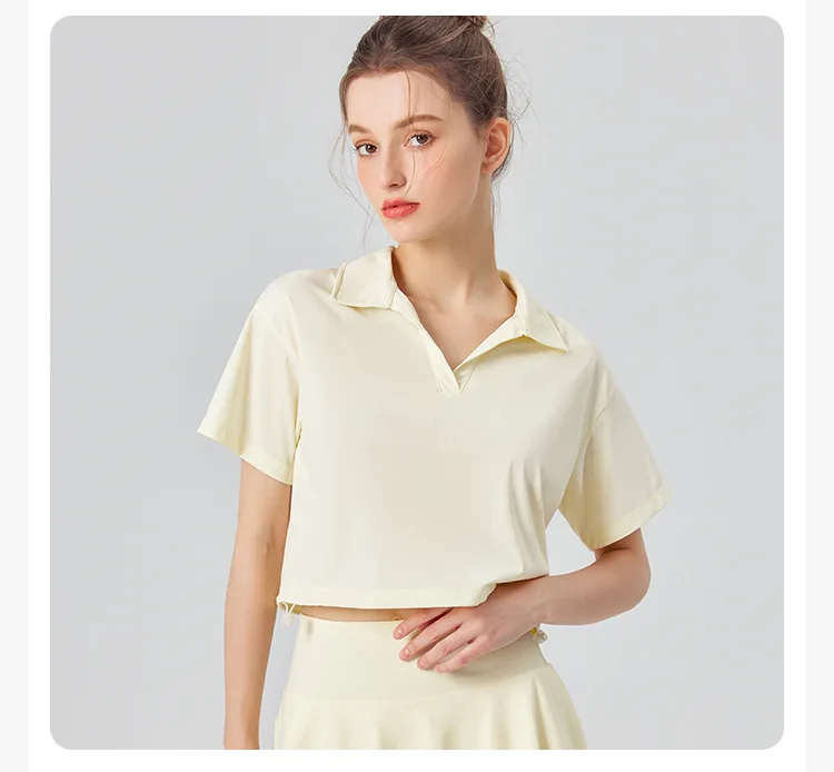 Women Summer Short Sportswear Solid Color Two Pieces Fitness Yoga Set Breathable Quick Dry Tennis Wear Female Workout Clothes