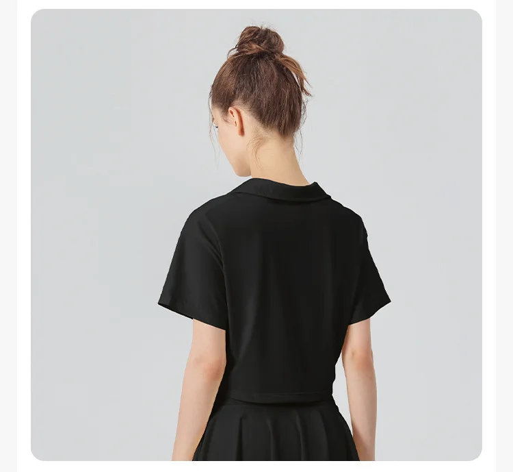 Women Summer Short Sportswear Solid Color Two Pieces Fitness Yoga Set Breathable Quick Dry Tennis Wear Female Workout Clothes