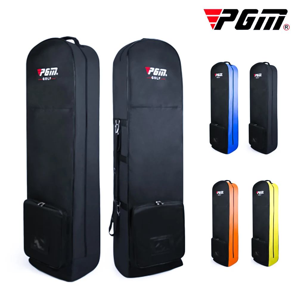 PGM Golf Aviation Bag with Silent Wheel HKB002 Large Capacity Storage Foldable Airplane Travelling Golf Bag Airplane Consignment