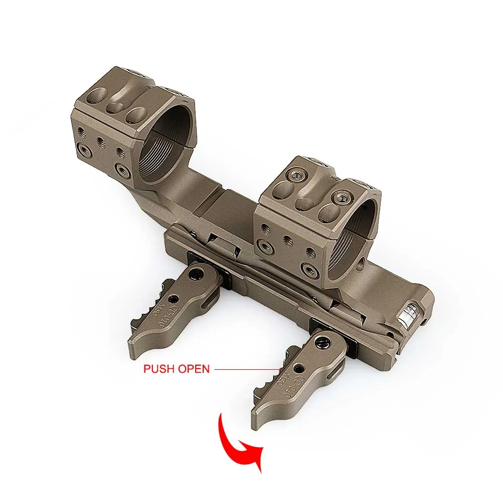 High Quality 30mm QD Scope Mount Hunting Rifle Scope Ring Cantilever Scopes Mounts 34mm 1.50' 6MIL QDP Picatinny Mount
