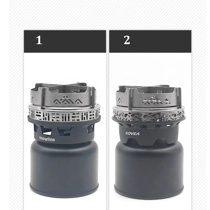 For KOVEA Snowline ALPINE MASTER Stove Ultra-lightweight Pure Titanium Windshield Bracket Outdoor Camping Stove Accessories