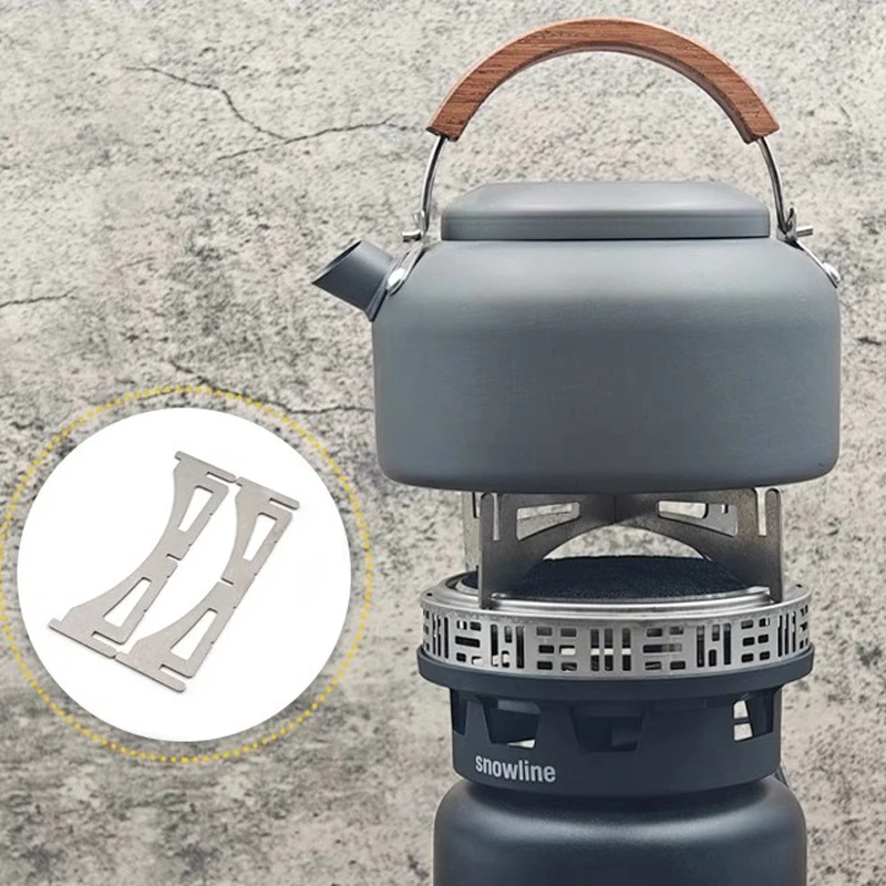 For KOVEA Snowline ALPINE MASTER Stove Ultra-lightweight Pure Titanium Windshield Bracket Outdoor Camping Stove Accessories