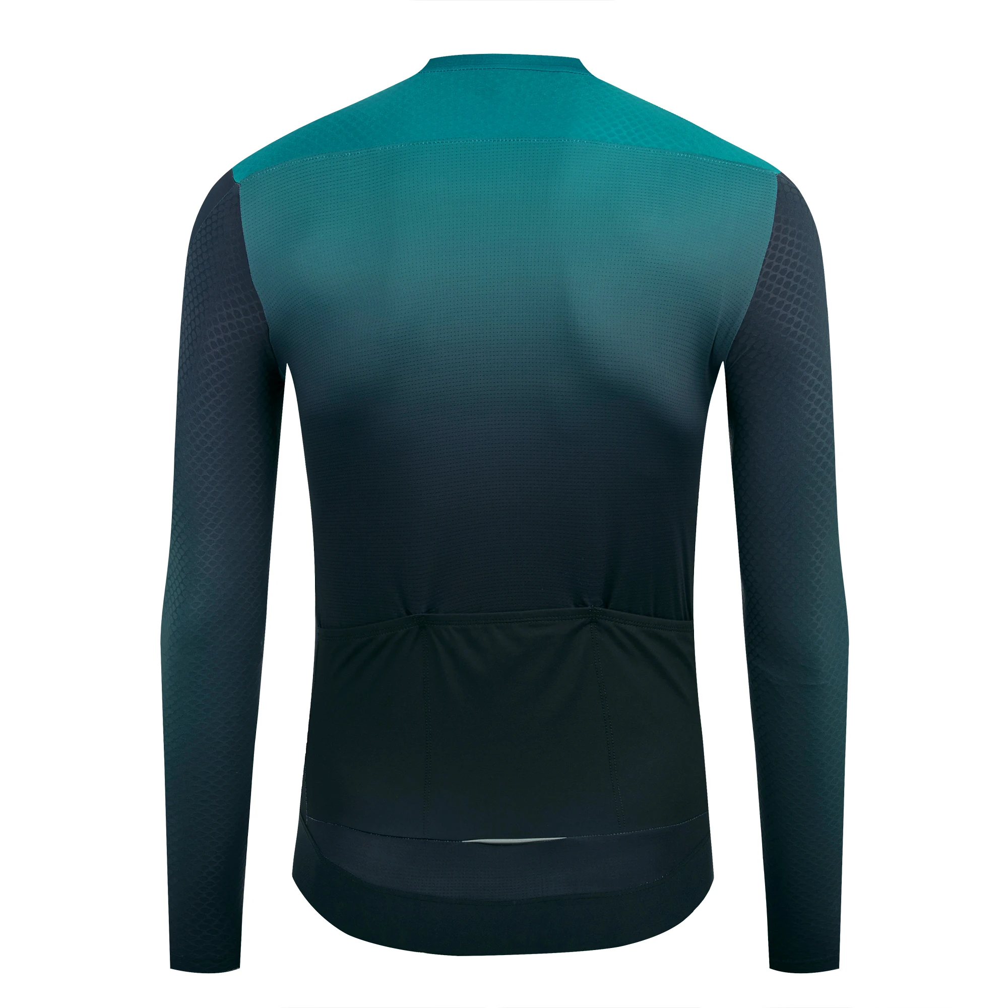 YKYW Men's Short Sleeve Cycling Jersey Summer Quick Drying Wear-resistant Breathable Gradient Bicycle Jersey Road Bike Shirts