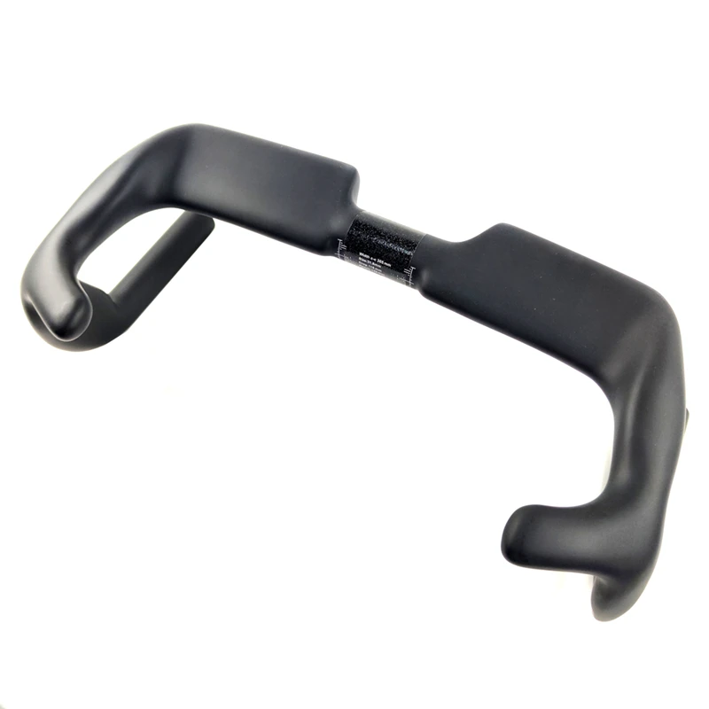 BIKEDOC HB25 305mm Carbon Fiber Track Cycling Handle Road Bicycle Handlebar TT Sprint Bike Handlebar UD Matte 31.8MM
