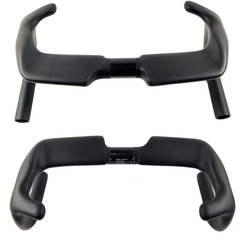 BIKEDOC HB25 305mm Carbon Fiber Track Cycling Handle Road Bicycle Handlebar TT Sprint Bike Handlebar UD Matte 31.8MM