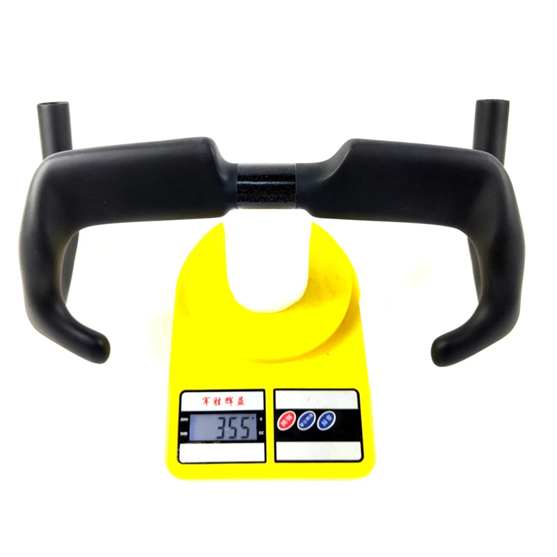BIKEDOC HB25 305mm Carbon Fiber Track Cycling Handle Road Bicycle Handlebar TT Sprint Bike Handlebar UD Matte 31.8MM