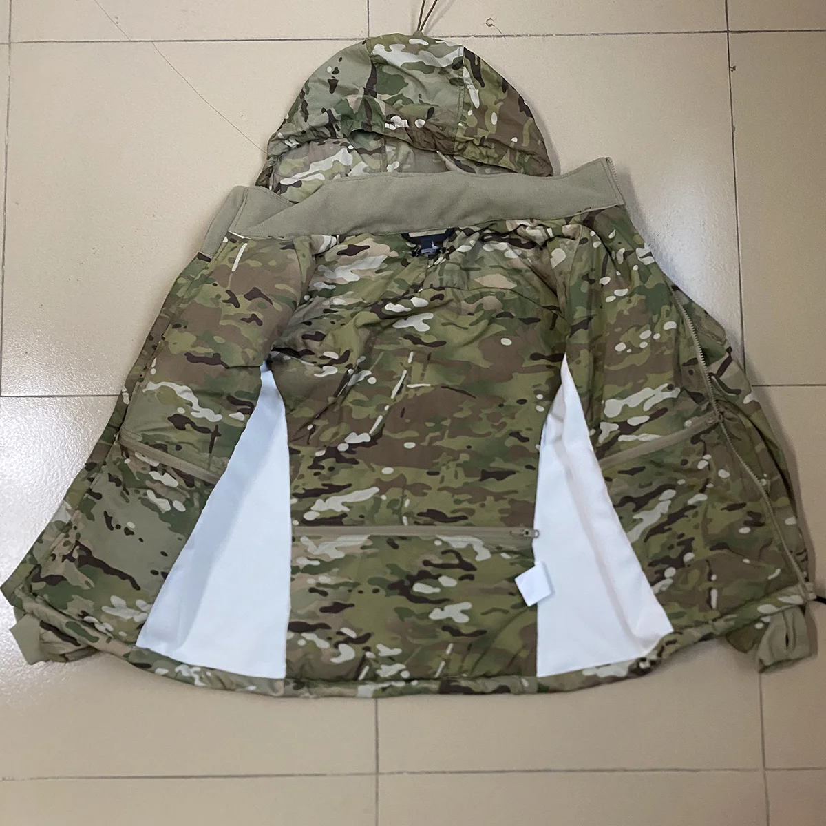 Loft Jacket Style Lightweight and Storable CP Camouflage Tactical Suit Lightweight High-performance Warm Jacket Cotton Jacket