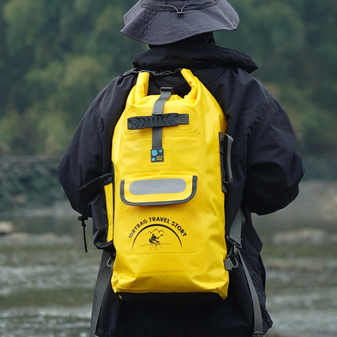 Idrybag Waterproof Backpack For Women Men 20L/30/L40L Sports Kayaking Beach Boating Canyoning Dry Bag Waterproof Backpack