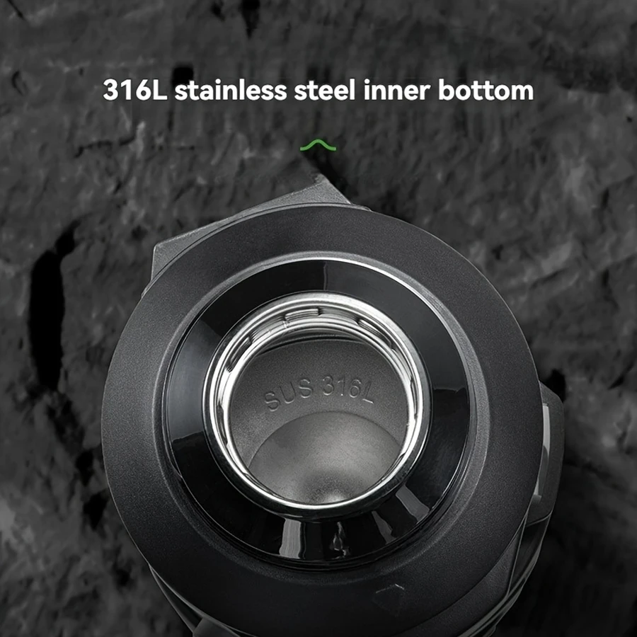 1 PC Large thermos -1.7L/2.0L/2.5L stainless steel thermos, suitable for travel, camping -2.5 liters super large vacuum insulati