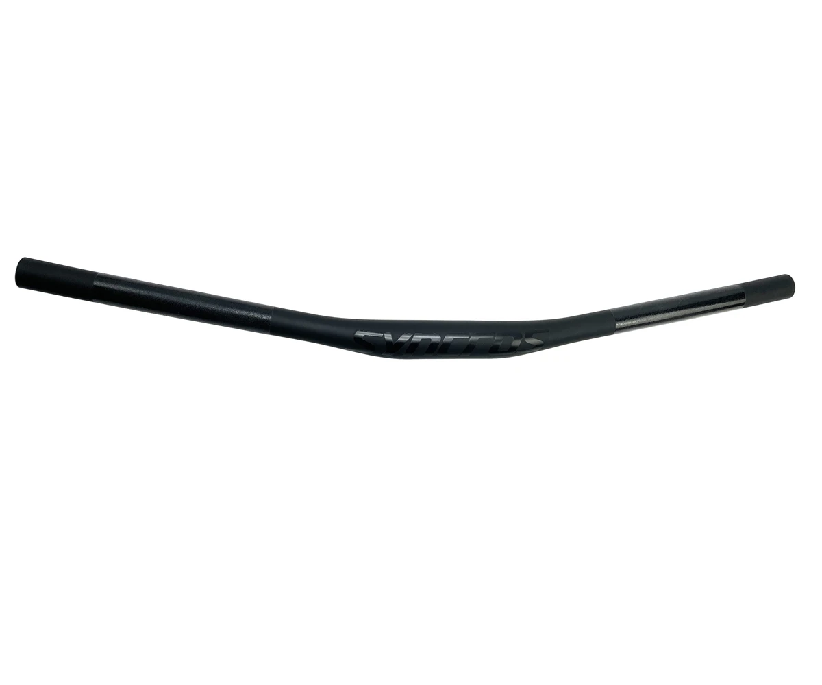 SYNCROS Full Carbon Fiber Mountain Bike Handlebars with 5-Degree Straight Handlebars and 9-Degree Straight Handlebars
