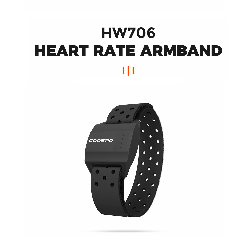 COOSPO HW706 Heart Rate Monitor Optical Fitness Outdoor Beat Sensor Bluetooth 4.0 ANT+ For Garmin Wahoo Bike Computer