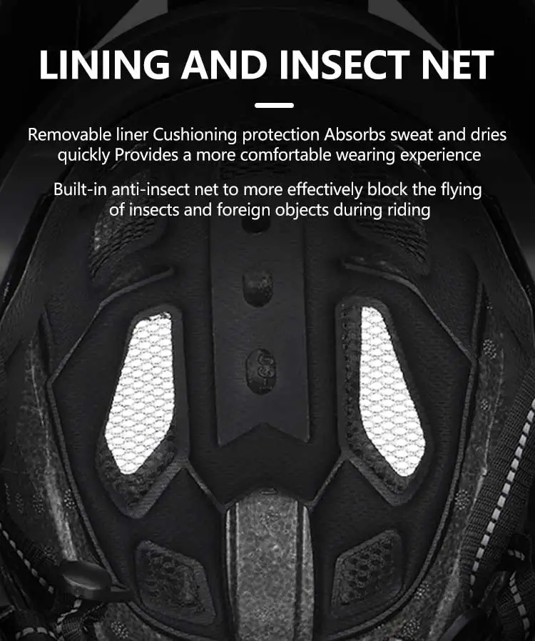 Horntour Detachable Full Face Bicycle Helmet for Adults Chin Guard Bike Helmet Shield Road MTB Safety Cycling Equipments