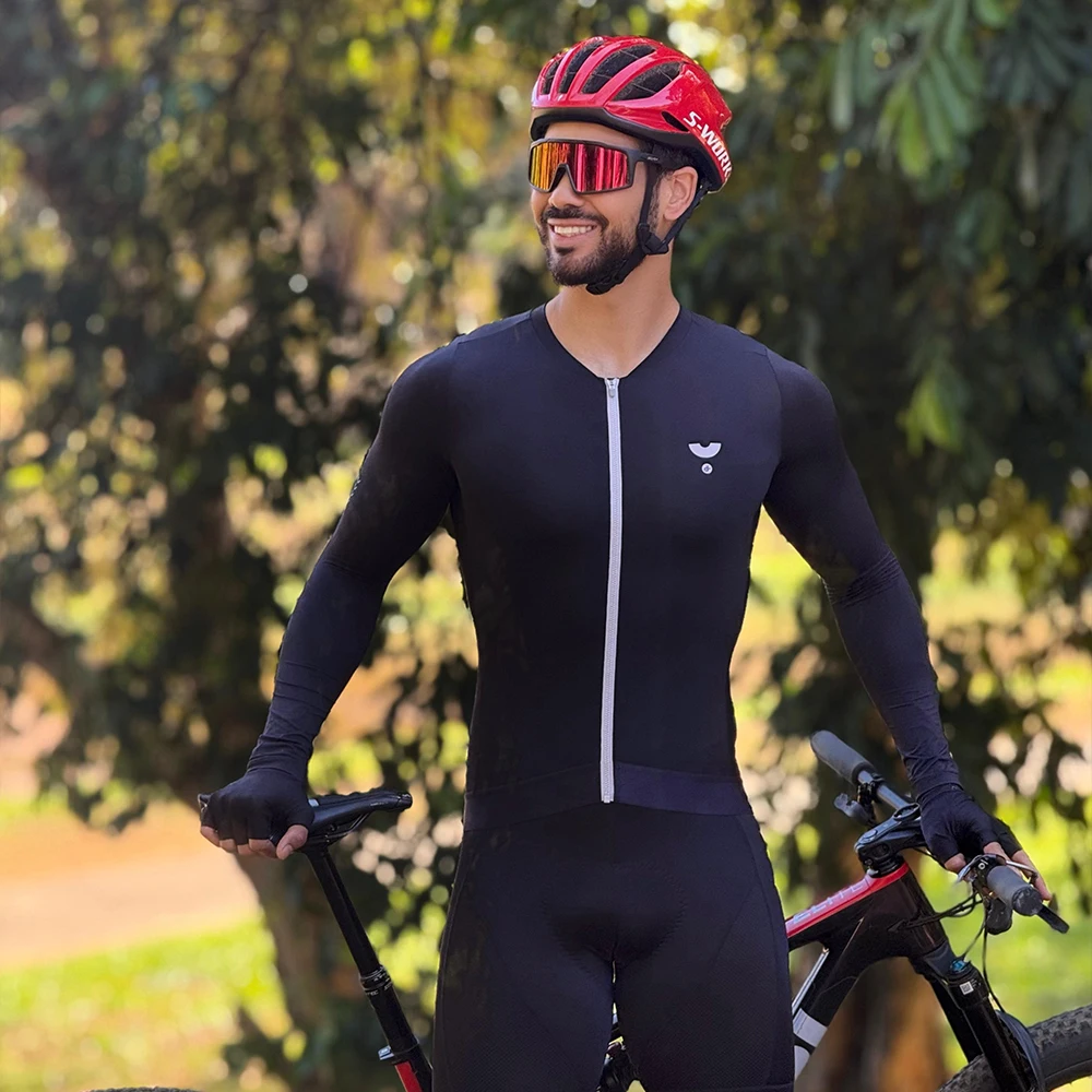 YKYWBIKE 2026 Cycling Jersey Men Spring Pro Team Bicycle Shirt Long Sleeve Breathable Road Bike Maillot Cycling Clothing MTB