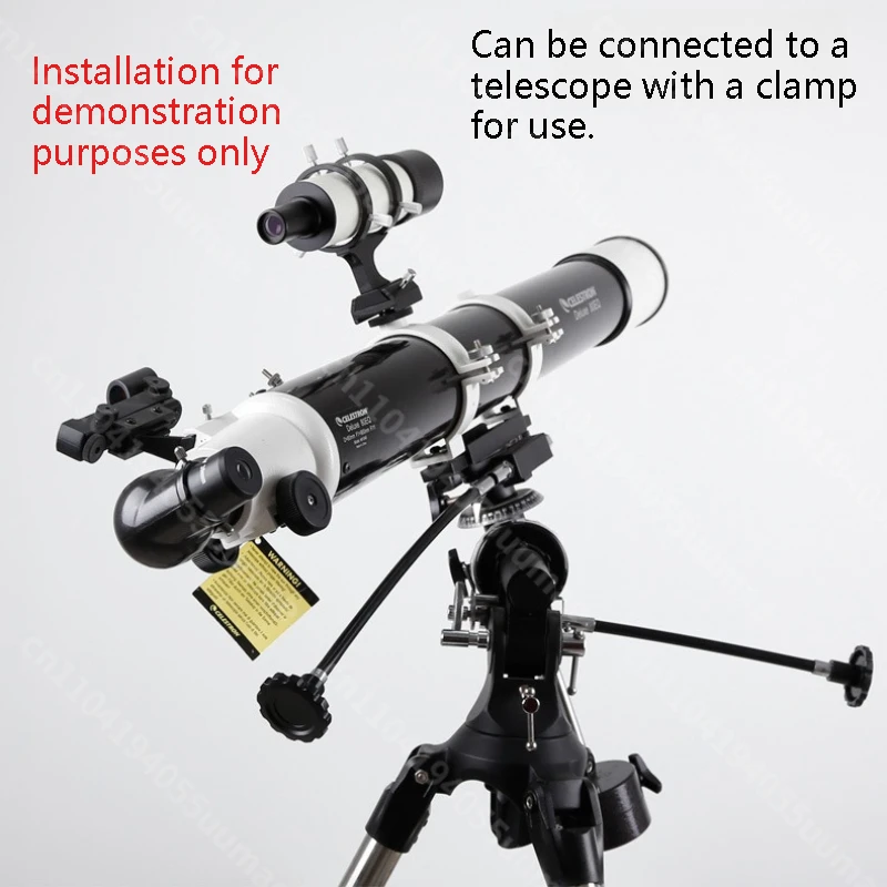 1PC 7x50 Optical Star Finder Tube with Black/White/Red Mounting Bracket Guide Scope Astronomical Telescope Accessories