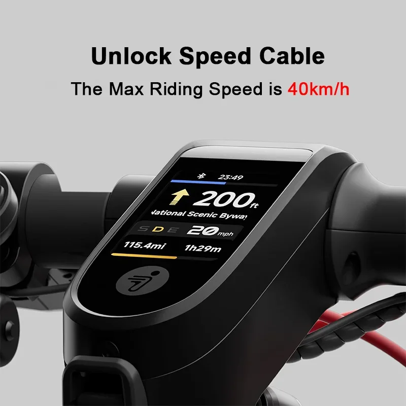 Newest 40km/h Unlocking Speed Line for Ninebot by Segway F3 E/F3D/F3 ProE/F3 ProD E-Scooter Customized Release Speed Limit Cable