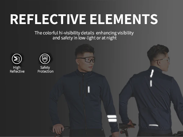 WOSAWE Cycling Jacket Winter Thermal Fleece Coat Men Women Warm Bike Jacket Mtb Cycling Jersey Windproof Bicycle Clothing 0-15℃