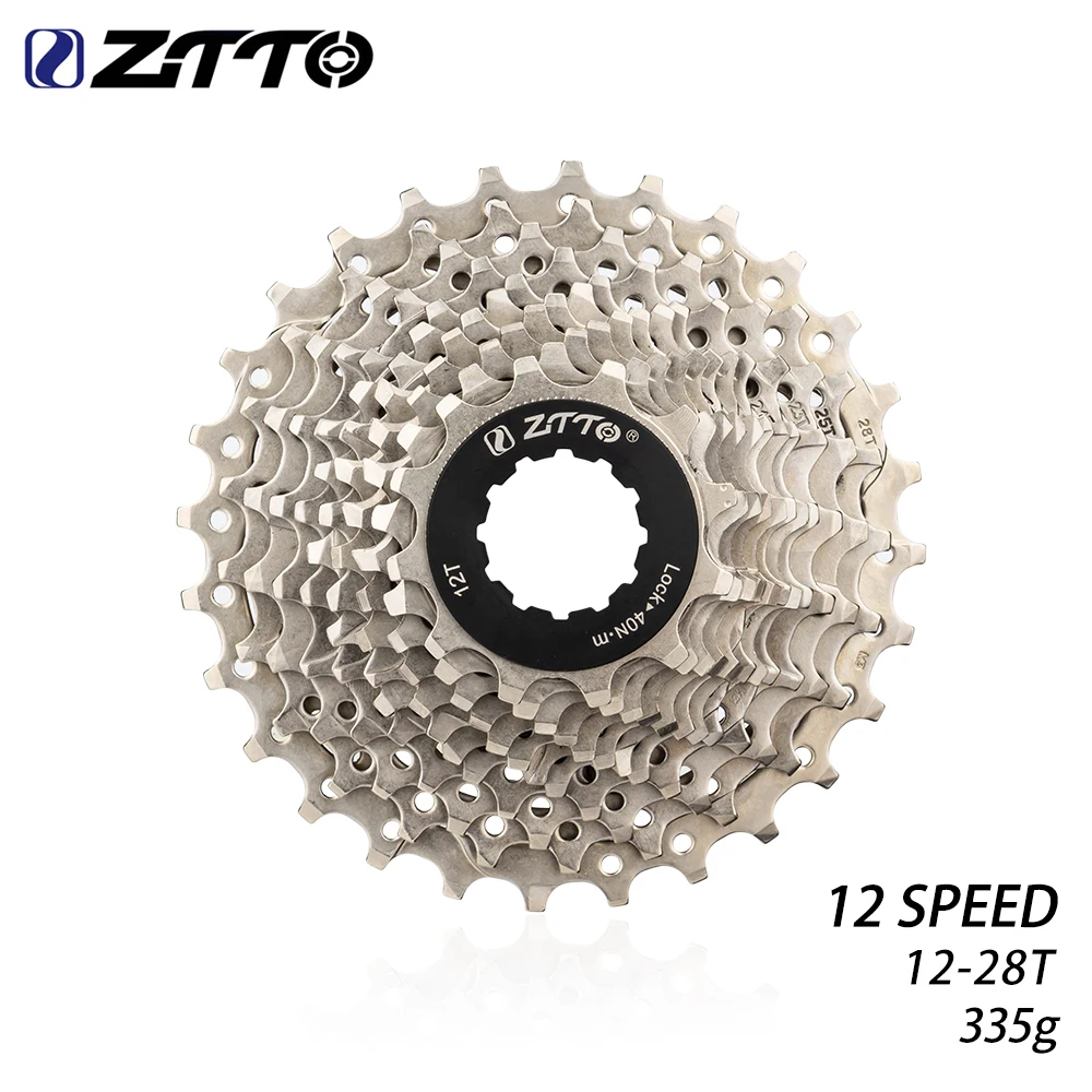 ZTTO Road Bike Cassette 11 12 Speed 12-25T 12/28T For HGR Hub 12s 11s 12/25T Time Trial 12Speed Bicycle Small Ratio 12T Spocket