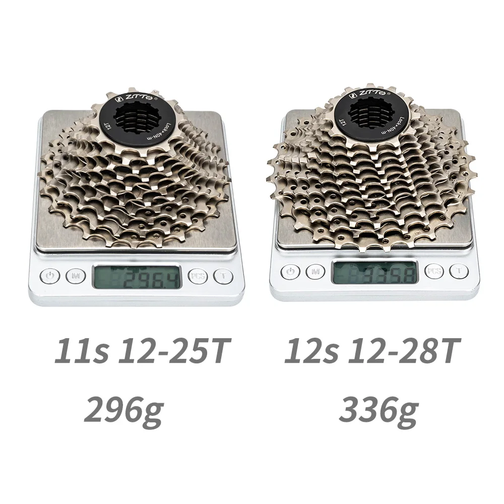 ZTTO Road Bike Cassette 11 12 Speed 12-25T 12/28T For HGR Hub 12s 11s 12/25T Time Trial 12Speed Bicycle Small Ratio 12T Spocket