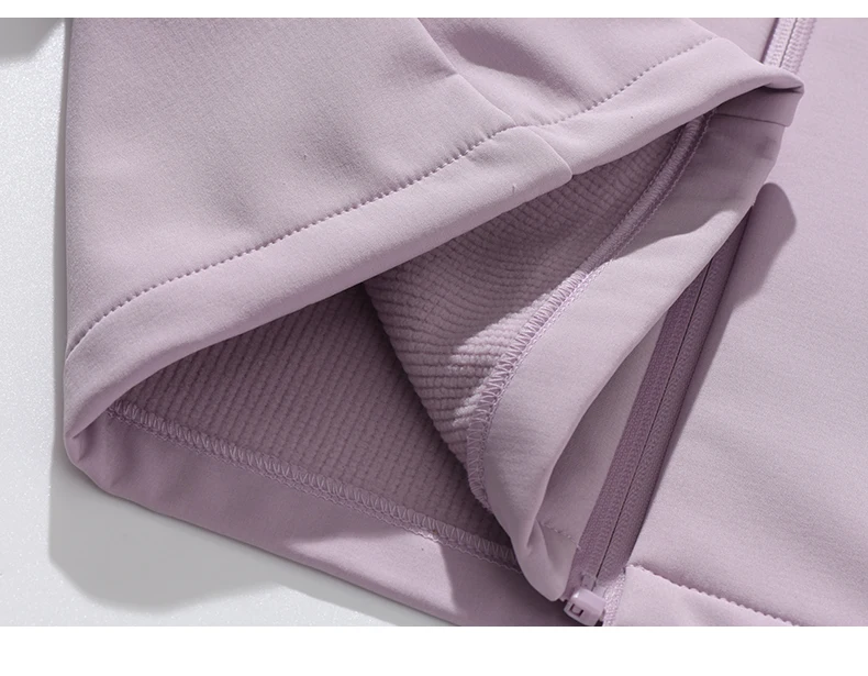 JNLN Waterproof Fleece Jacket Women Windproof Thermal Soft Shell Coat Outdoor Hiking Camping Climbing Trekking Windbreaker