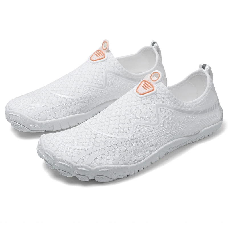 Pure White Aqua Shoes for Yacht Beach Barefoot Swimming Water Sports Wading Yoga Fitness Canyoning River Creek Canyoning Fitness