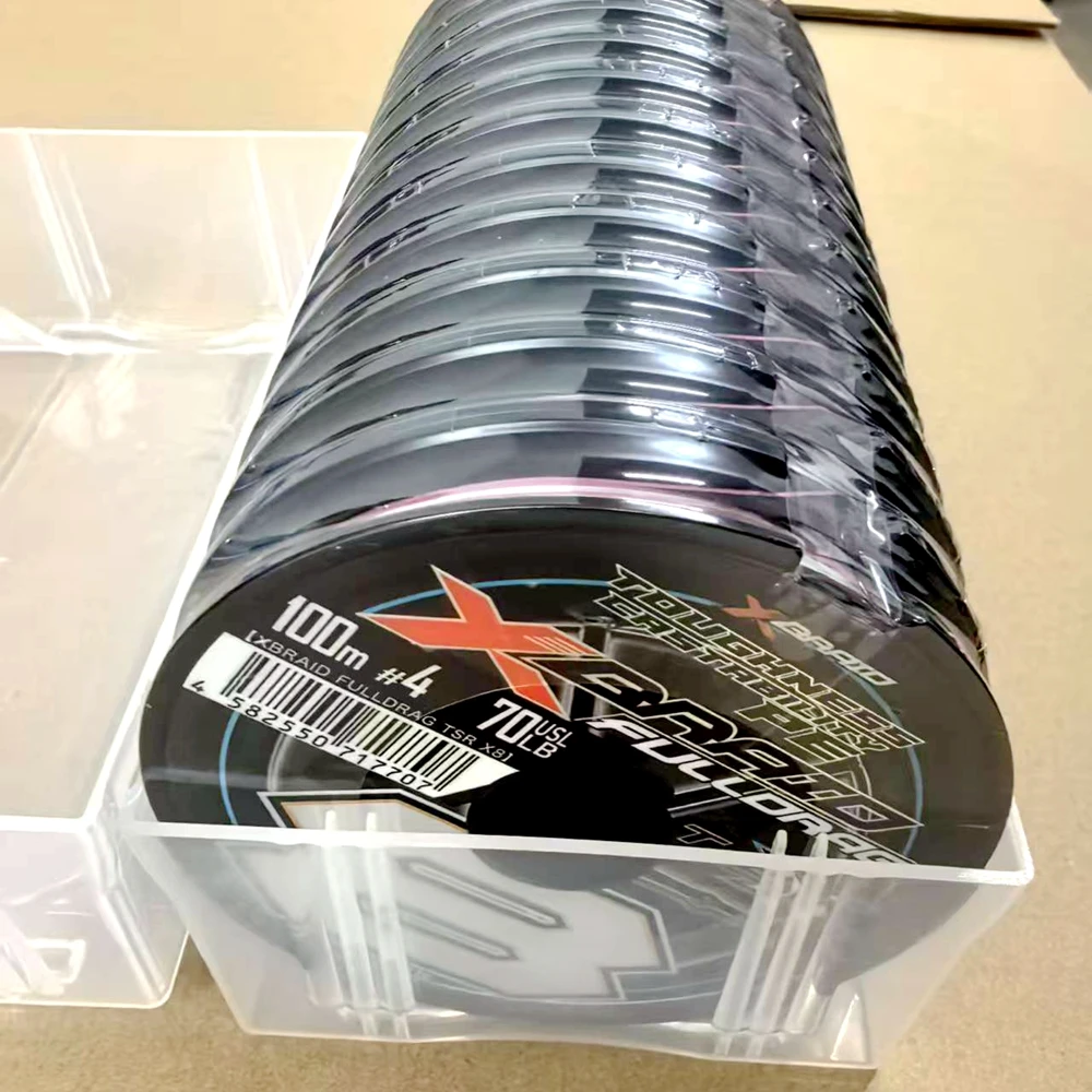Original YGK X-BRAID FULLDRAG TSR X8 Fishing Line 100m/300m Japan PE Fishing Line 60LB/70LB/90LB/100LB/120LB/140LB/160LB/180LB