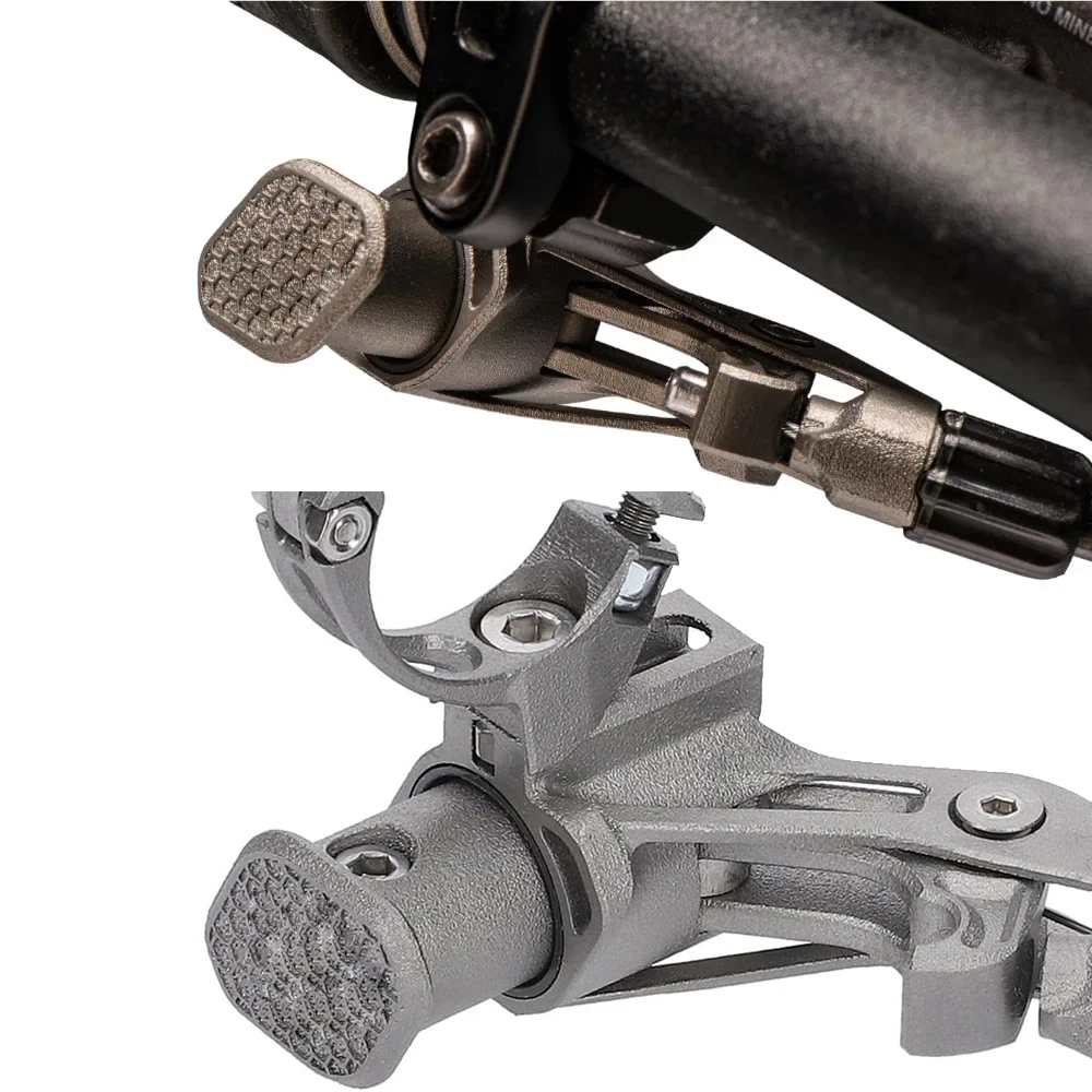 Bike Dropper Seatpost Remote Lever Titanium 3D print MTB Road bicycle Road Dropper Seatpost Remote Control The Eject Button