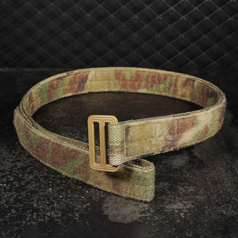 KRYDEX Tactical 1.5" EDC Duty Belt Concealed Carry Base Belt Hook & Loop Inner Belt Men Waist Belt Outdoor Hunting Acessories