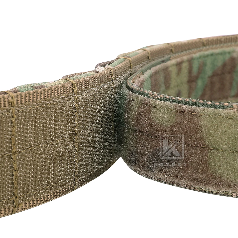 KRYDEX Tactical 1.5" EDC Duty Belt Concealed Carry Base Belt Hook & Loop Inner Belt Men Waist Belt Outdoor Hunting Acessories